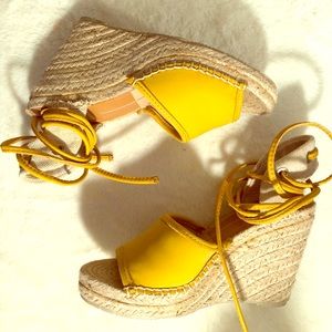 Dolce vita lace up wedges